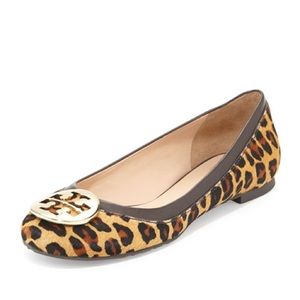 Tory Burch cheetah print flats